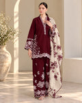 Winter Collection Dhanak 3pc fully embroidered