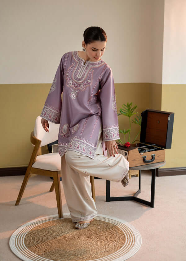 Unstitched Emb Lawn 2Pc – Elegant Summer Wear (SF-1080)
